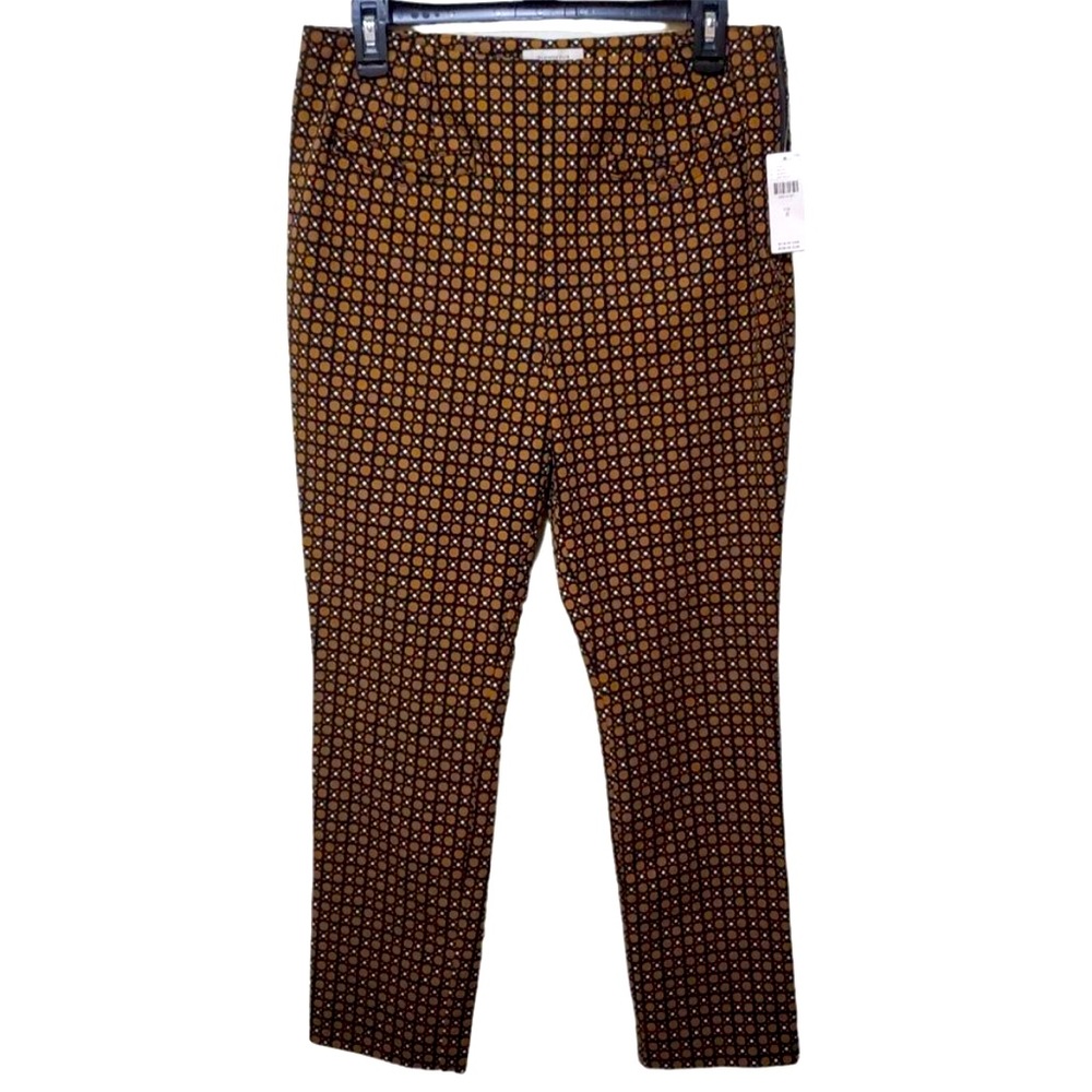 Anthro Essential Slim Cropped Pants Size 6